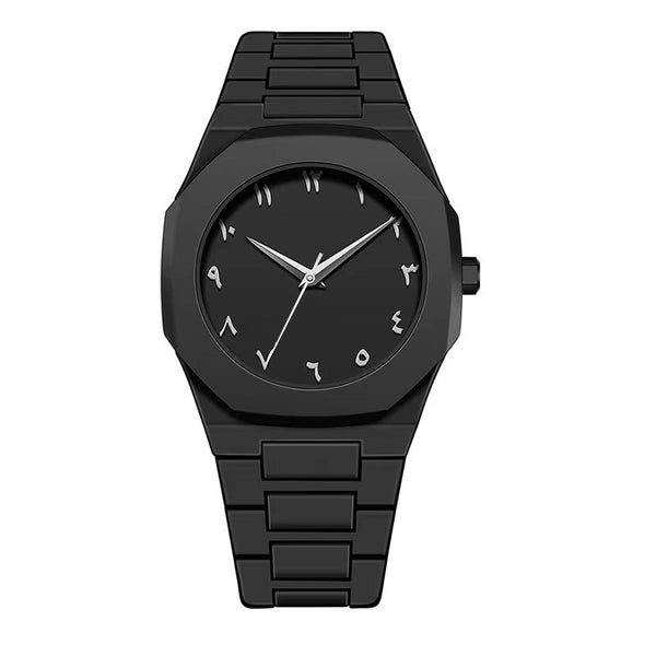 BLACK ARABIC WATCH FOR MEN